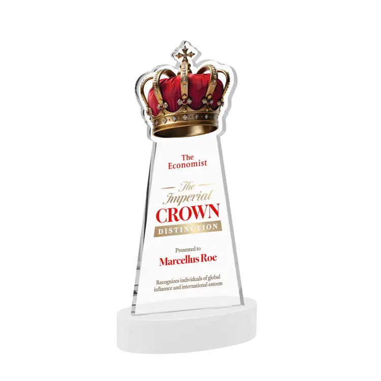 Crown Award on Alberton Base - Multicolor #26