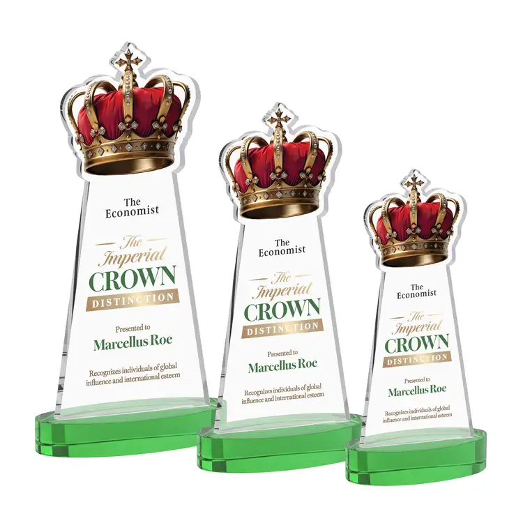 Crown Award on Alberton Base - Multicolor #5