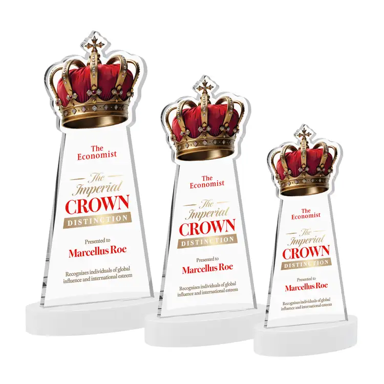 Crown Award on Alberton Base - Multicolor #7