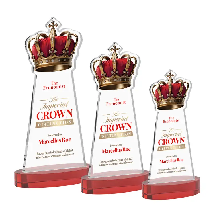 Crown Award on Alberton Base - Multicolor #9
