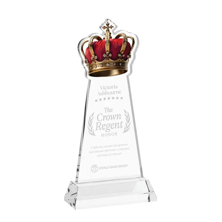 Trophée Crown sur socle Hartford - Gravure #13