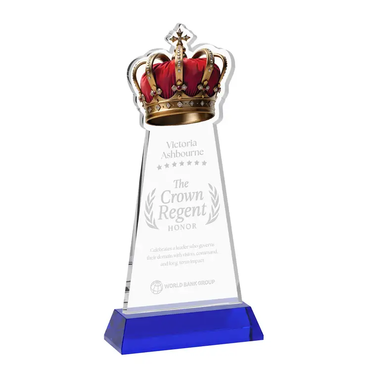 Trophée Crown sur socle Hartford - Gravure #20