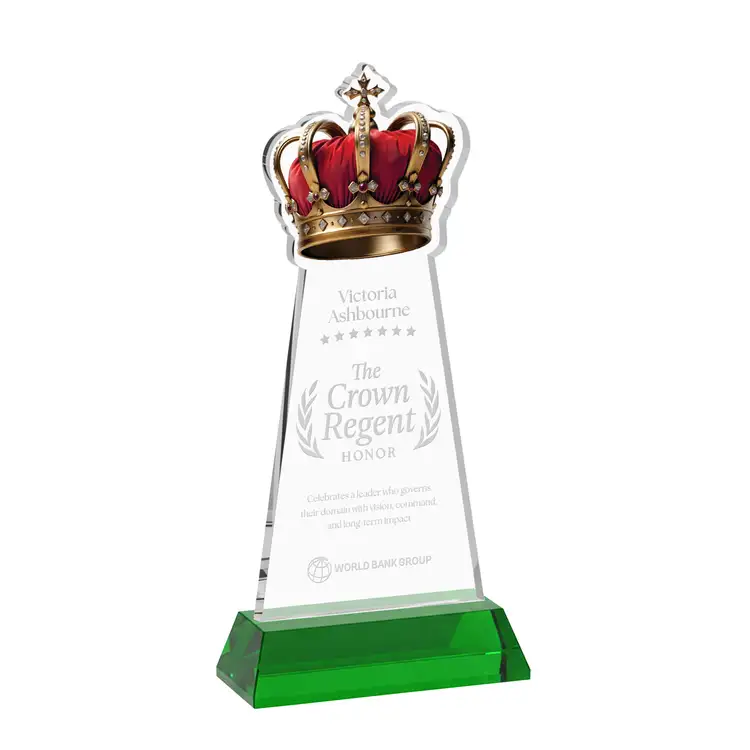 Trophée Crown sur socle Hartford - Gravure #22