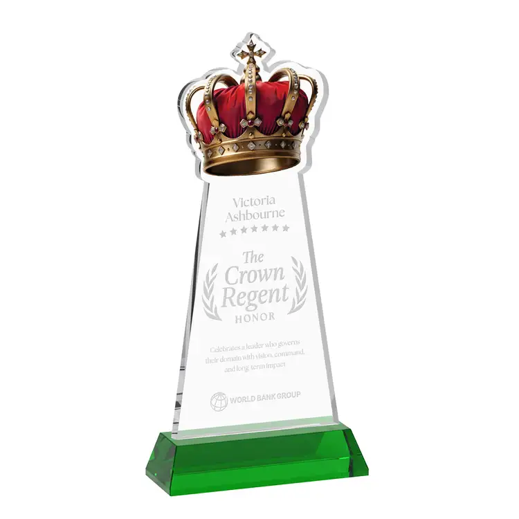 Trophée Crown sur socle Hartford - Gravure #23