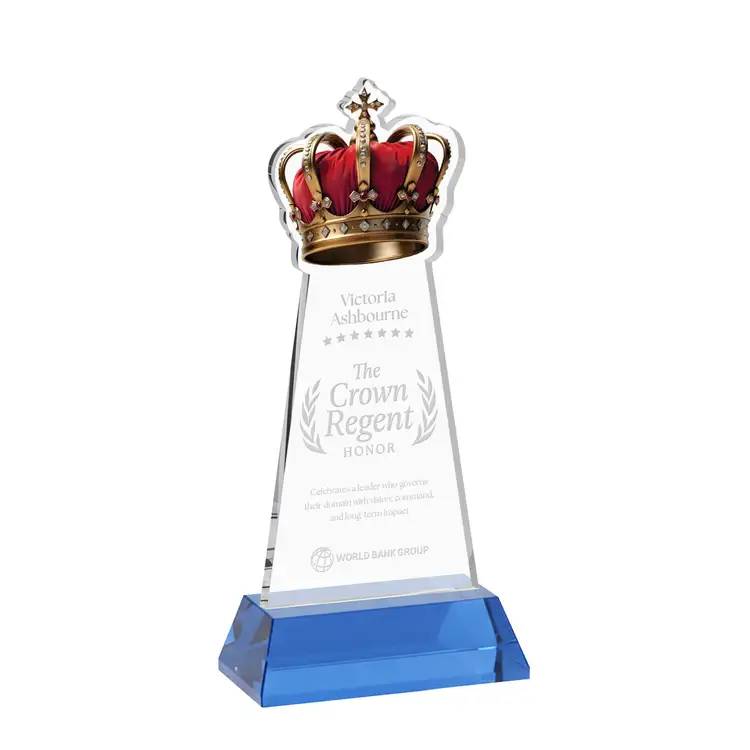 Trophée Crown sur socle Hartford - Gravure #24