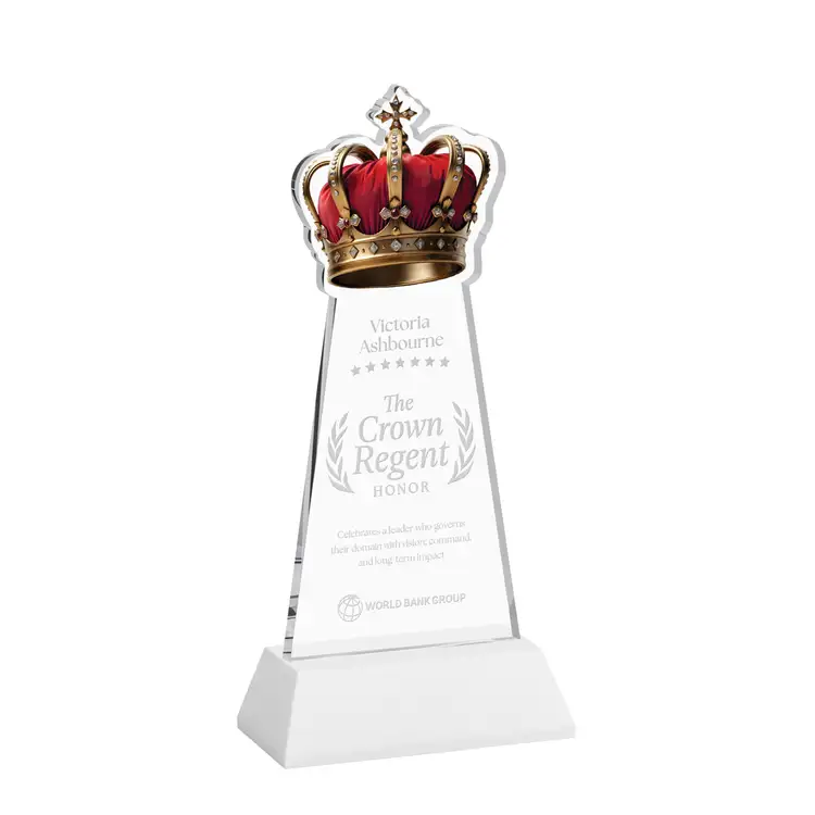Trophée Crown sur socle Hartford - Gravure #27