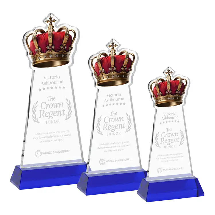 Trophée Crown sur socle Hartford - Gravure #4