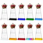 Trophée Crown sur socle Hartford - Gravure