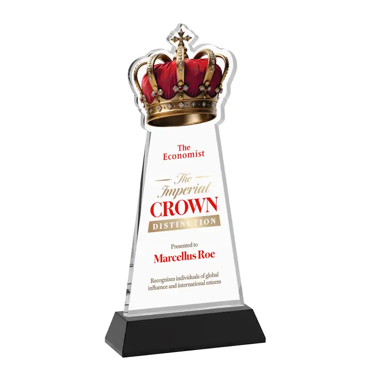 Trophée Crown sur socle Hartford - Multicolore #17