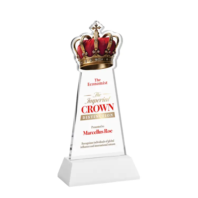 Trophée Crown sur socle Hartford - Multicolore #27