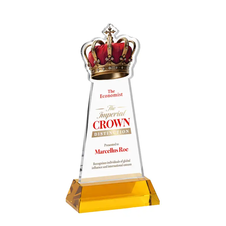 Trophée Crown sur socle Hartford - Multicolore #30