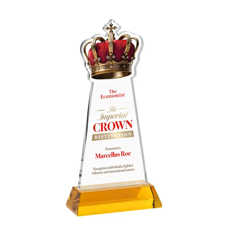 Trophée Crown sur socle Hartford - Multicolore #31