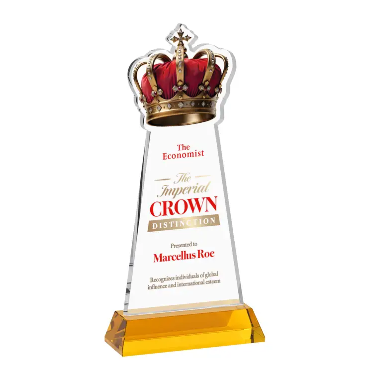 Trophée Crown sur socle Hartford - Multicolore #32