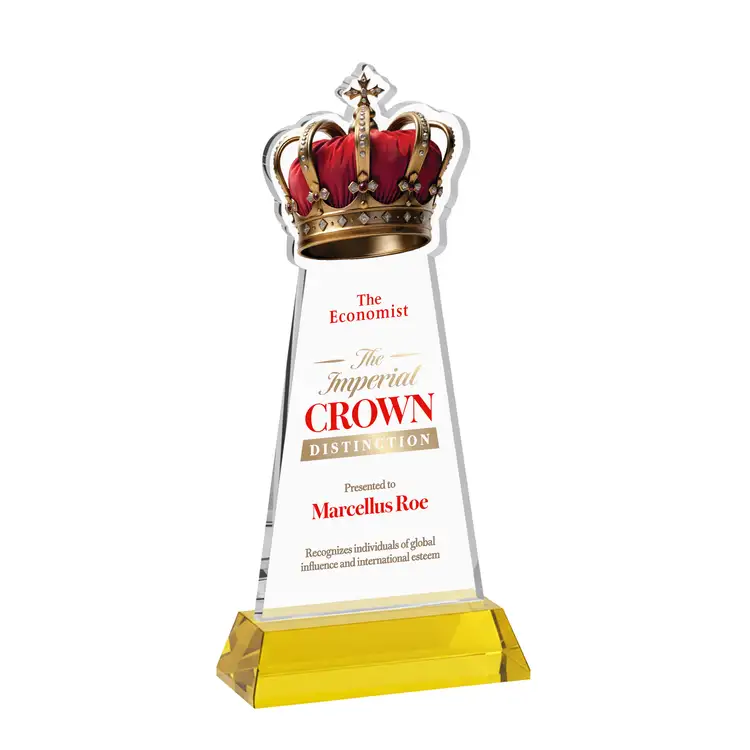 Trophée Crown sur socle Hartford - Multicolore #40