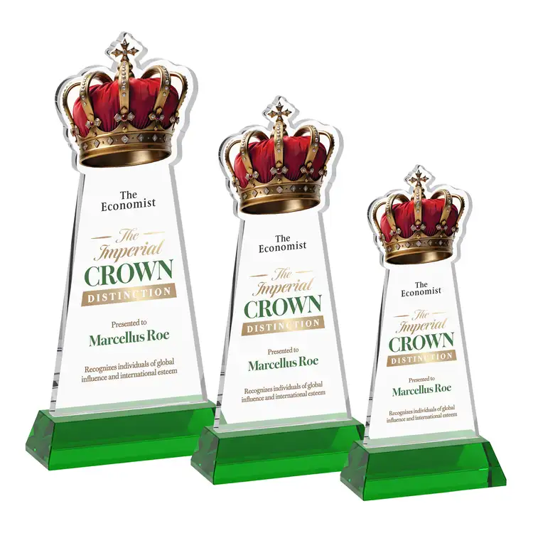 Trophée Crown sur socle Hartford - Multicolore #5