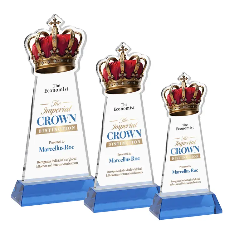 Trophée Crown sur socle Hartford - Multicolore #6