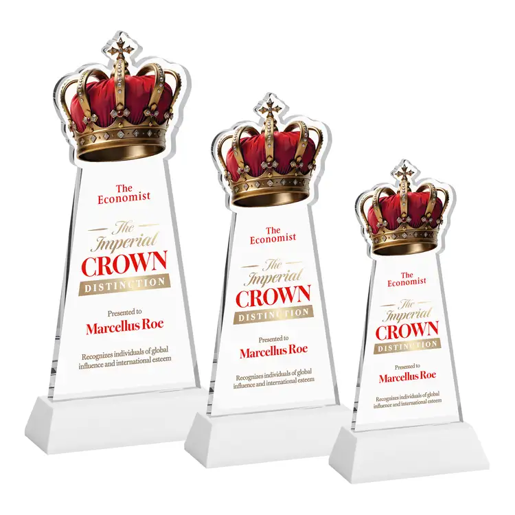 Trophée Crown sur socle Hartford - Multicolore #7
