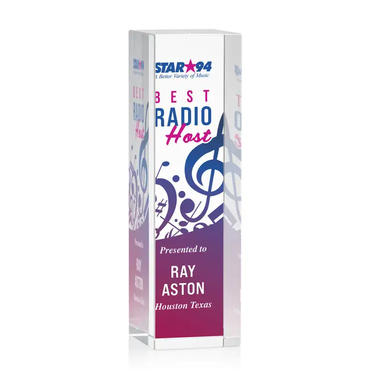 Trophée Dakota en cristal - Multicolore #4