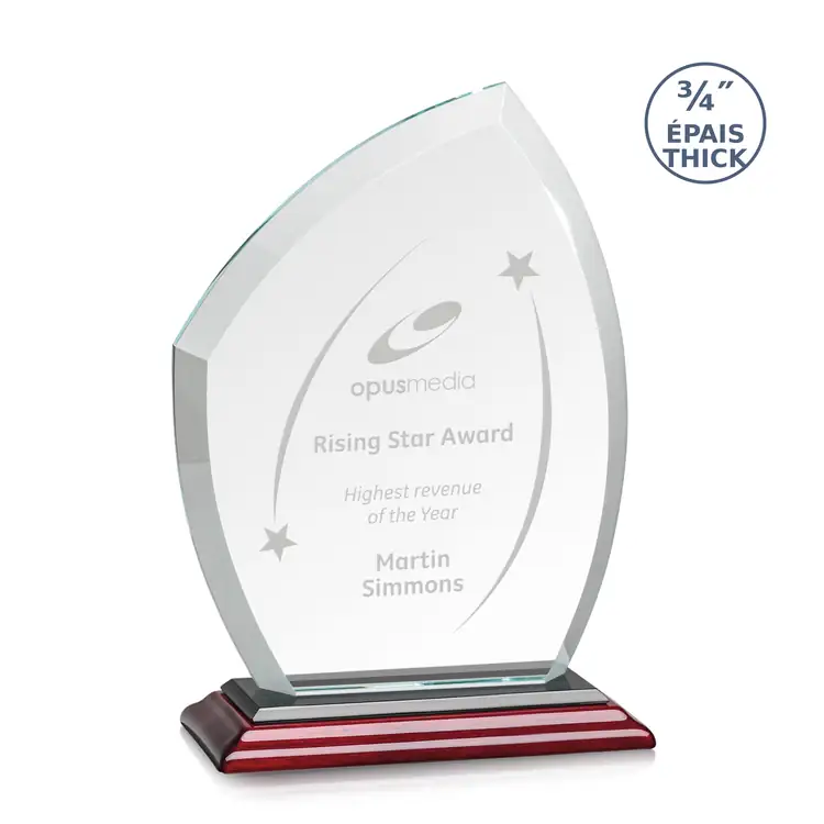Daltry Crystal Award on Albion Base - Deep Etch #3