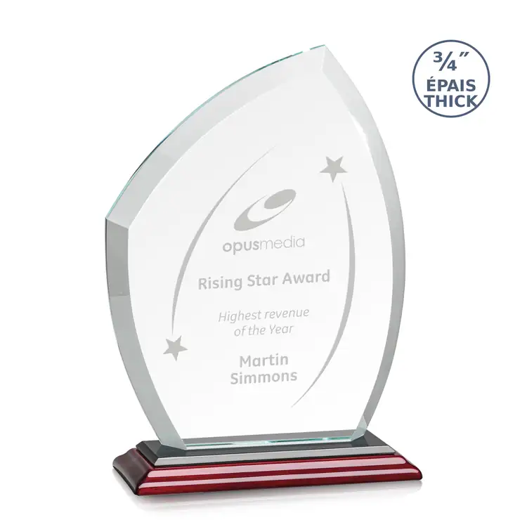 Daltry Crystal Award on Albion Base - Deep Etch #4