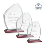 Trophée Daltry en cristal sur socle Albion - Gravure