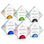 Trophée Deerfield en cristal Starfire - Multicolore