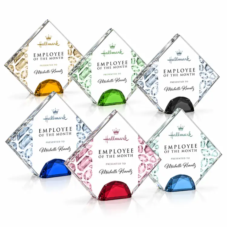 Deerfield Award - Starfire Crystal - Multicolor