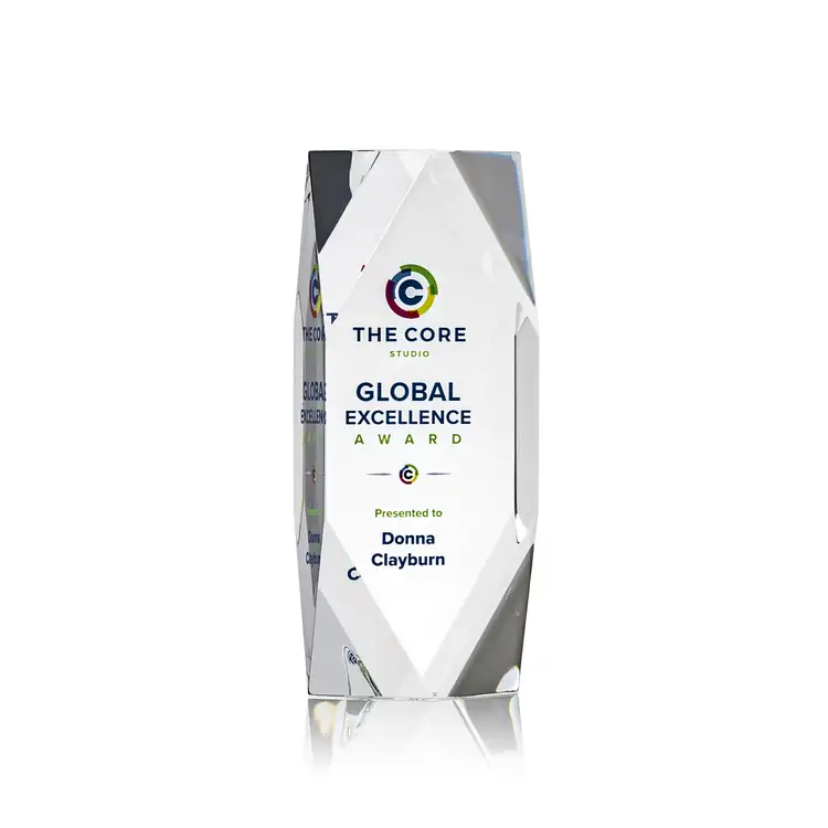 Delta Crystal Award - Multicolor #2