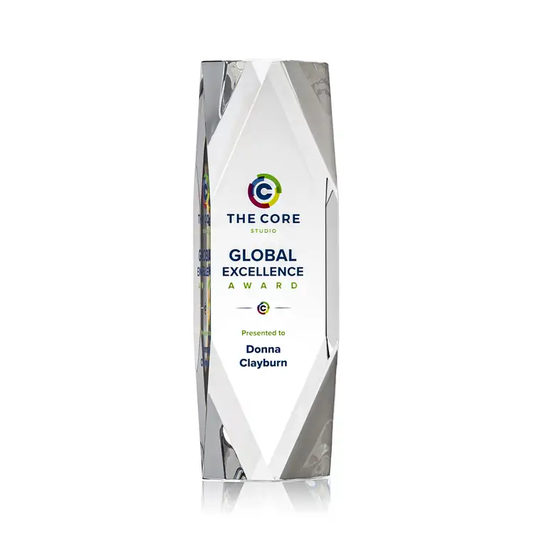 Delta Crystal Award - Multicolor #3