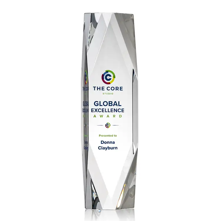 Delta Crystal Award - Multicolor #4