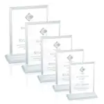 Trophée Denison en cristal Starfire - Gravure