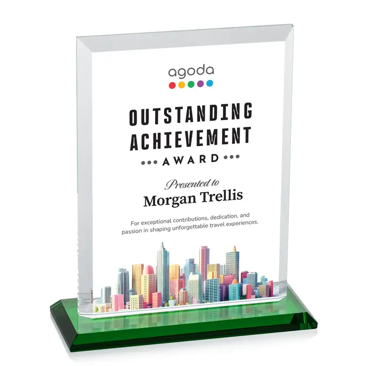 Denison Starfire Crystal Award - Multicolor #4