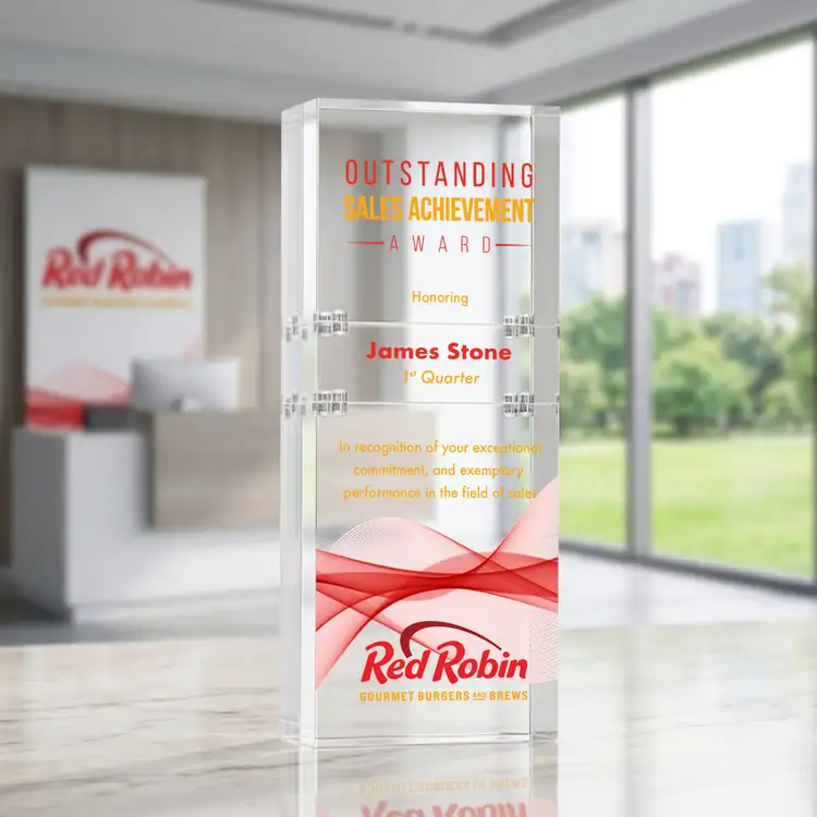 Derringer Acrylic Award - Stackable - Multicolor #4
