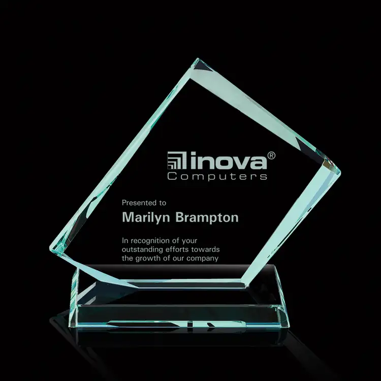 Distinction Jade Glass Award #2