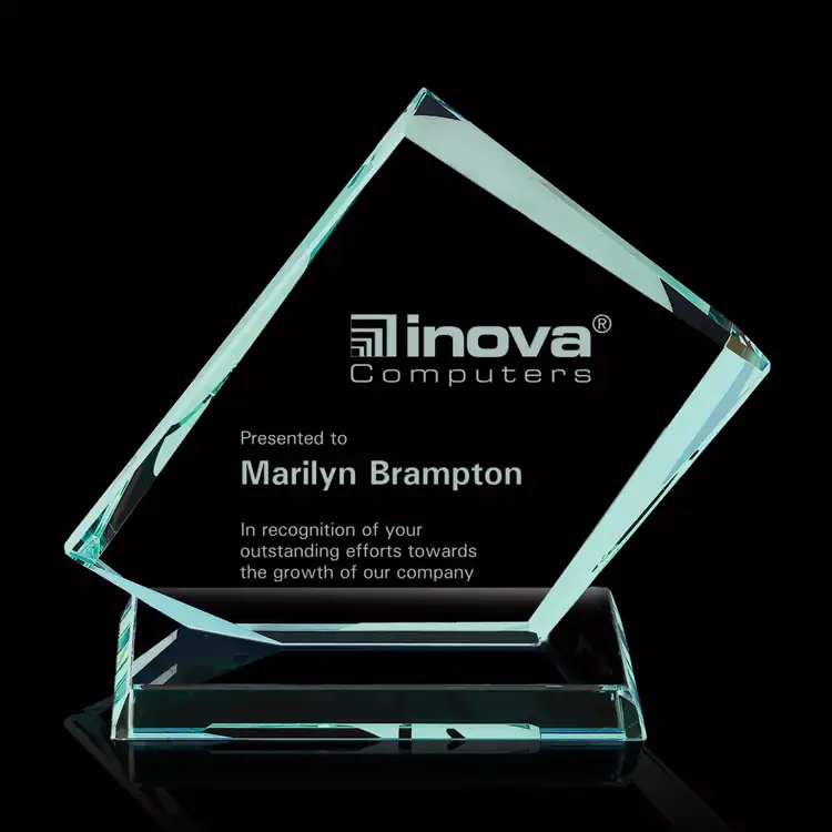 Distinction Jade Glass Award #4