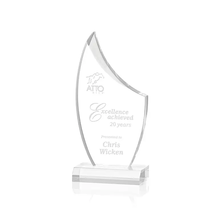 Doncaster Acrylic Award - Laser Engraved #2
