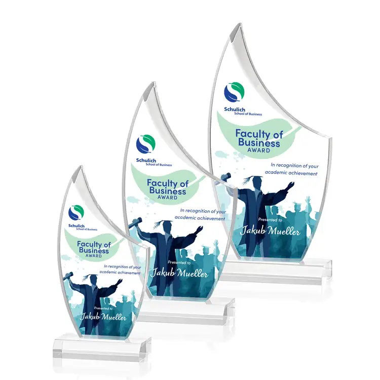 Doncaster Acrylic Award - Multicolor