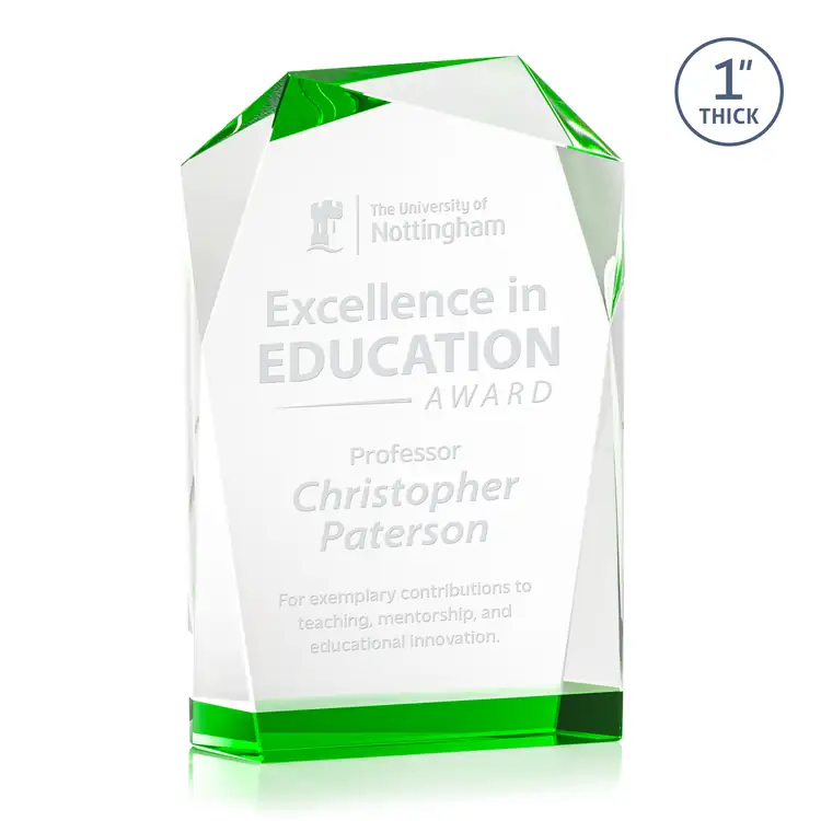 Trophée Donvale en cristal optique - Gravure #3