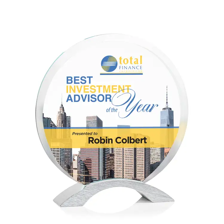 Dunlap Crystal and Aluminium Award - Multicolor #3