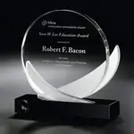 Trophée Ebony & Frost R.S. Owens en verre