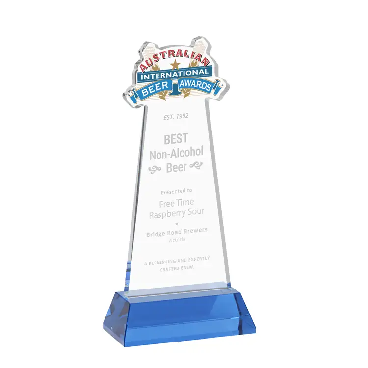 EdgeCraft Tapered Award on Hartford Base - Deep Etch #26