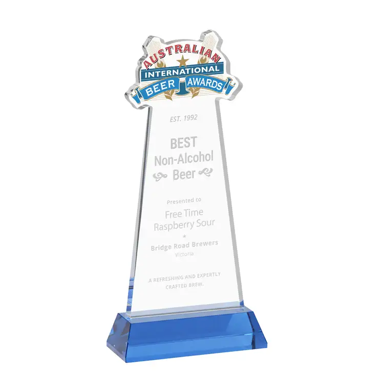 EdgeCraft Tapered Award on Hartford Base - Deep Etch #27