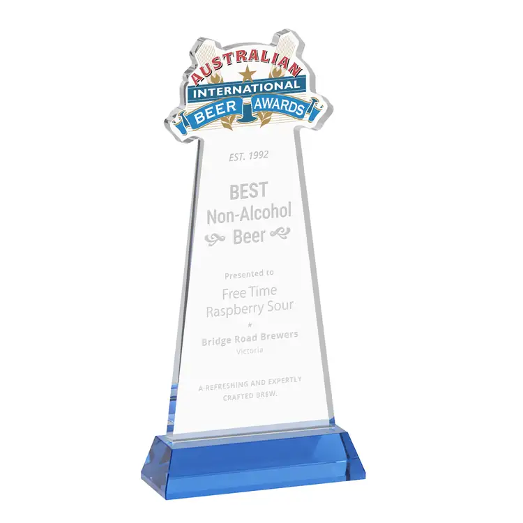 EdgeCraft Tapered Award on Hartford Base - Deep Etch #28