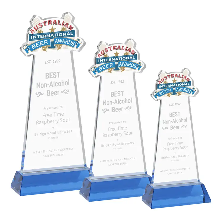 EdgeCraft Tapered Award on Hartford Base - Deep Etch #39