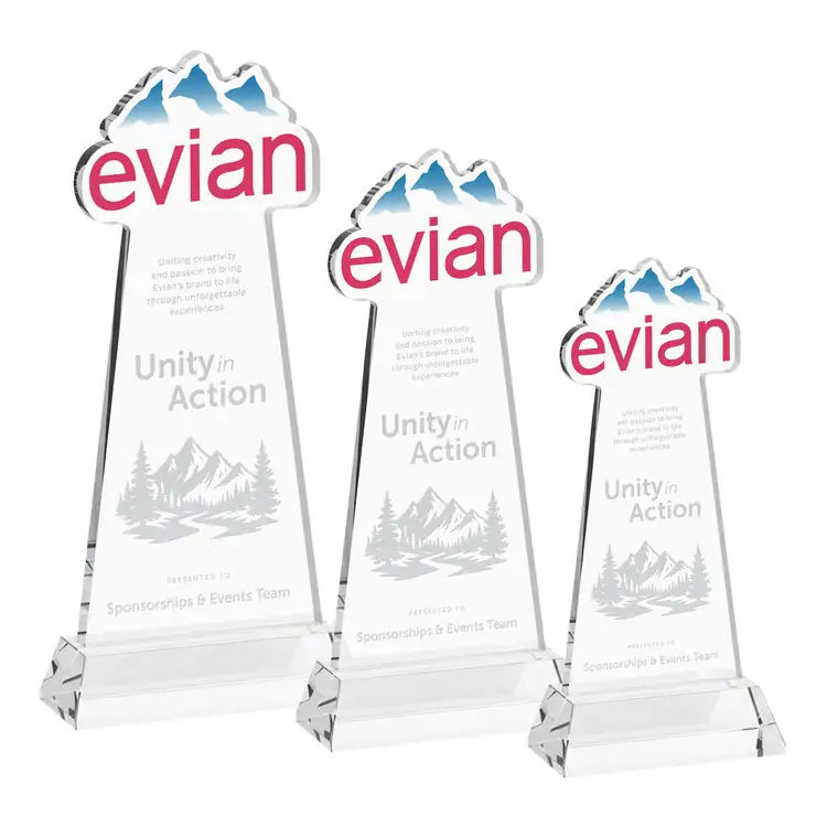 EdgeCraft Tapered Award on Hartford Base - Deep Etch