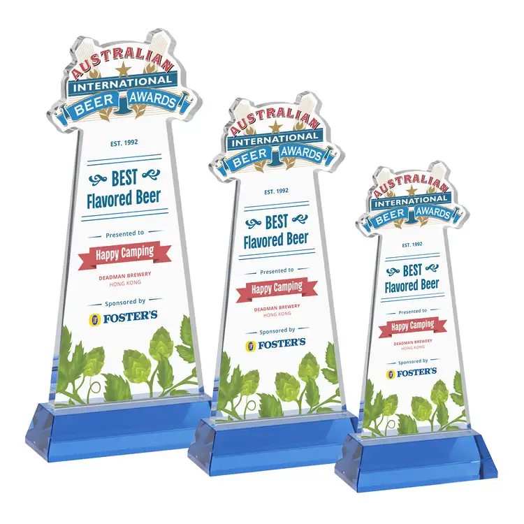 EdgeCraft Tapered Award on Hartford Base - Multicolor #39
