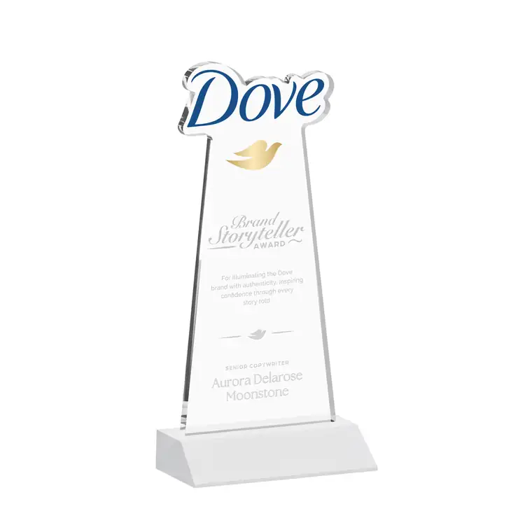 EdgeCraft Tapered Award on Mitered Base - Deep Etch #26
