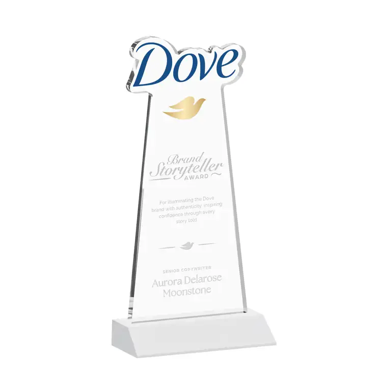 EdgeCraft Tapered Award on Mitered Base - Deep Etch #27