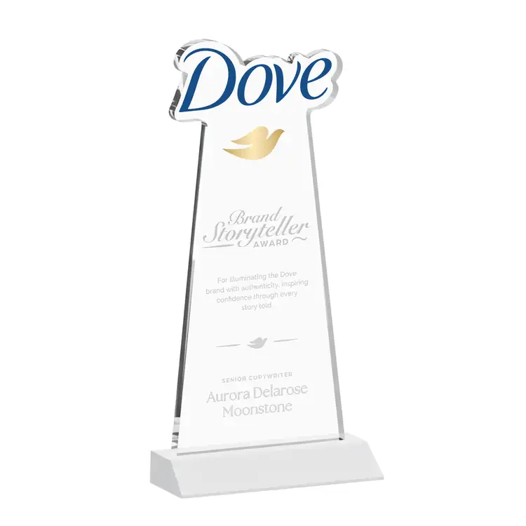 EdgeCraft Tapered Award on Mitered Base - Deep Etch #28