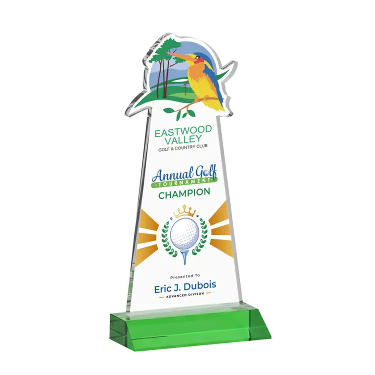 EdgeCraft Tapered Award on Mitered Base - Multicolor #9